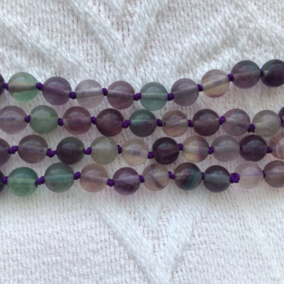 Fluorite beads/necklace - Picture 4 of 7